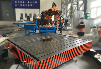 自動化研究所大型掃描打磨專機（靜壓懸浮轉(zhuǎn)臺）